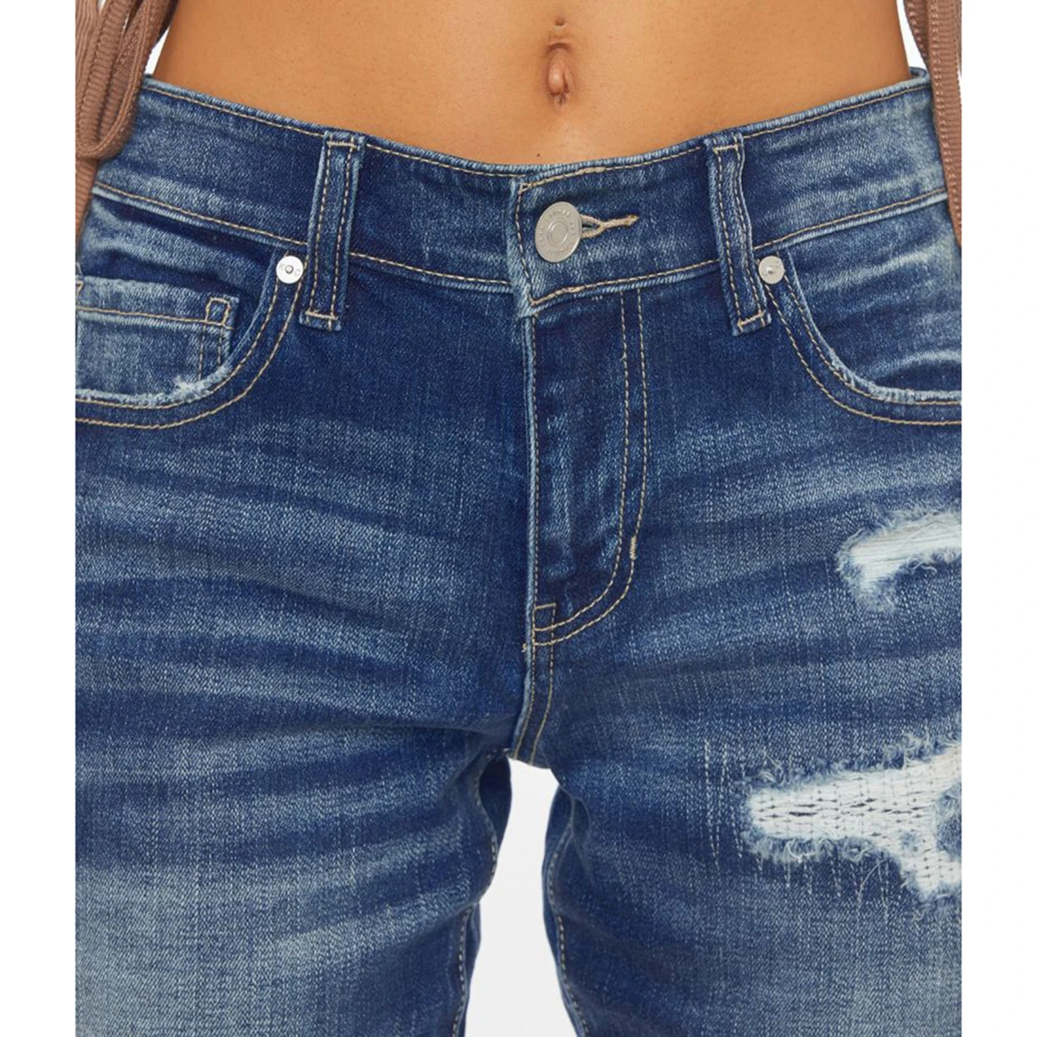 KanCan Mid Rise Slim Boyfriend Jeans 8 KanCan Mid Rise Slim Boyfriend Jeans - Image 8