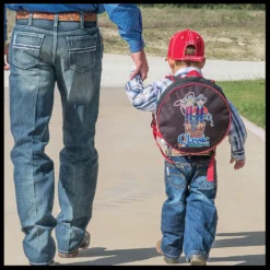 Classic Equine Kid Red Rope Bag