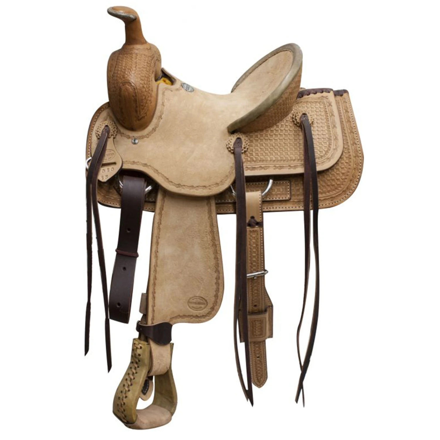 Shiloh Light Oiled Youth 13" Saddle 1 Shiloh Light Oiled Youth 13" Saddle