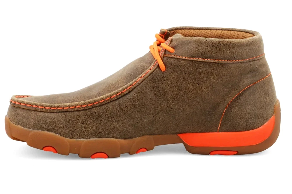 Twisted X Men's Brown & Orange Driving Moc 2 Twisted X Men's Brown & Orange Driving Moc - Image 2