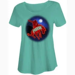 Hooey Turquoise Moonlight Punchy Tee