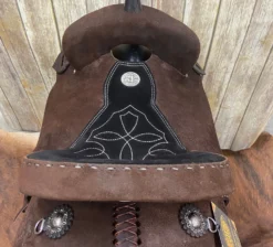 Double J Saddlery 14 Inch Wide Pozzi Barrel Saddle -Western Cowboy Equipment Store seat b9fc85b3 a1a6 4c98 b0ec ff7dd2ad368c
