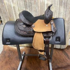 Shiloh Youth Dark Oil Hard 10 Inch Saddle 7 Shiloh Youth Dark Oil Hard 10 Inch Saddle -Western Cowboy Equipment Store side 3e6aa601 4b54 4cef a28b 854e604b7306