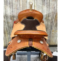 Paul Taylor Barrel Saddle -Western Cowboy Equipment Store srsback