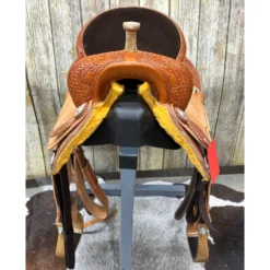 Paul Taylor Barrel Saddle -Western Cowboy Equipment Store srsfront