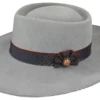 Bailey Hat Company Gun Metal Cowpuncher Felt