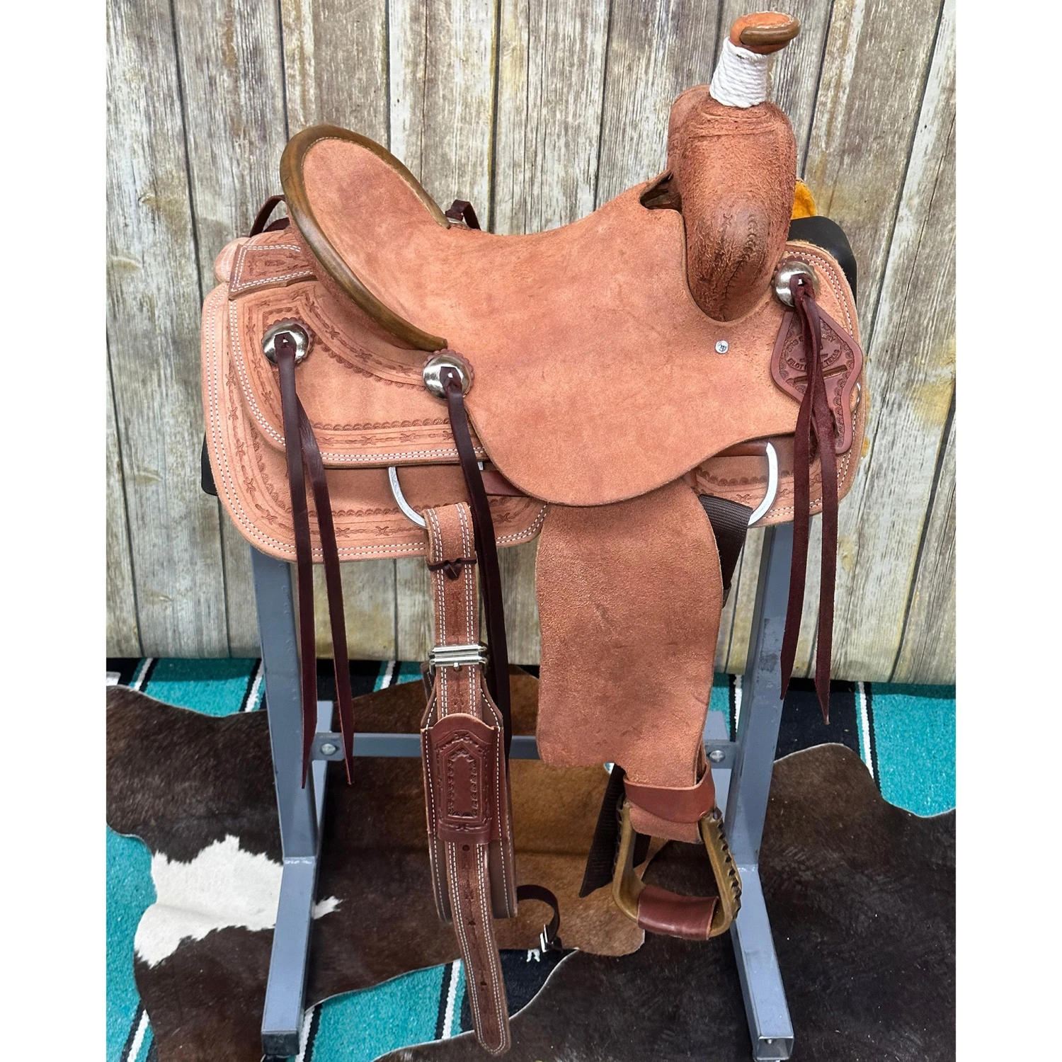 Paul Taylor 13 Inch JR Association Saddle 2 Paul Taylor 13 Inch JR Association Saddle - Image 2